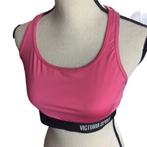 Victoria's Secret The Player by Victoria Sport* Racerback Sports Bra  L Pink